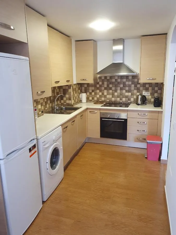 4H, Aire Acondic, 50M2, 1 Dormitorio, 4 Huespedes, Wifi Gratis La Linea de la Concepcion Apartment